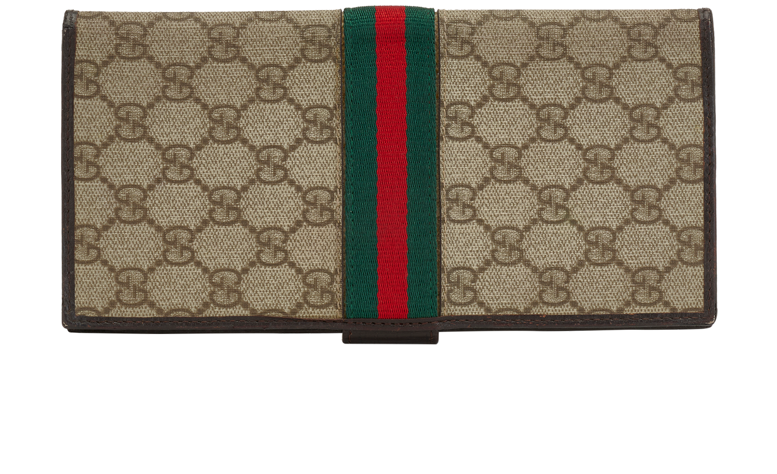 Gucci Ophidia Bi-Fold Wallet, &pound;70, Accessories, Beige, Canvas, Back view